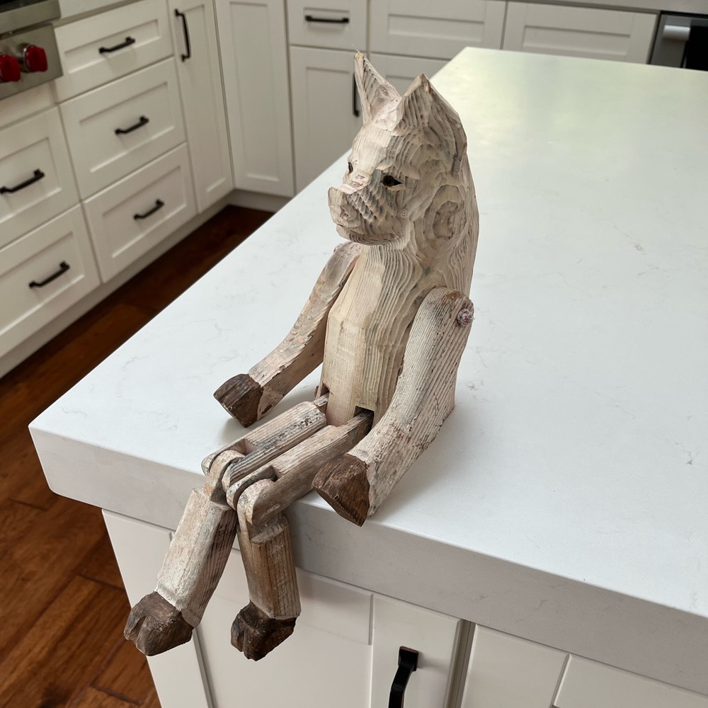 Decorative Wooden Pig